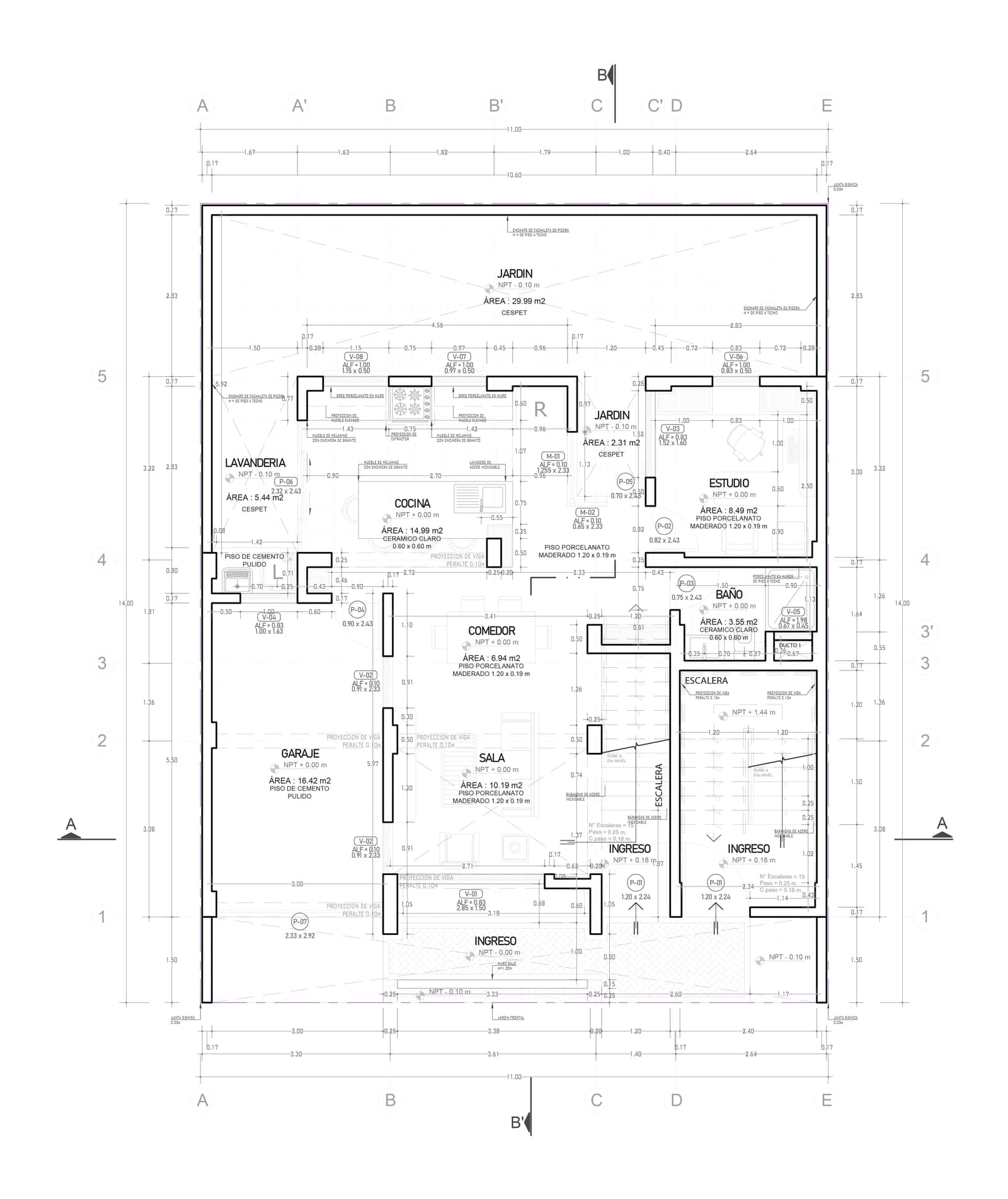 Multifamiliar de 3 niveles — 1