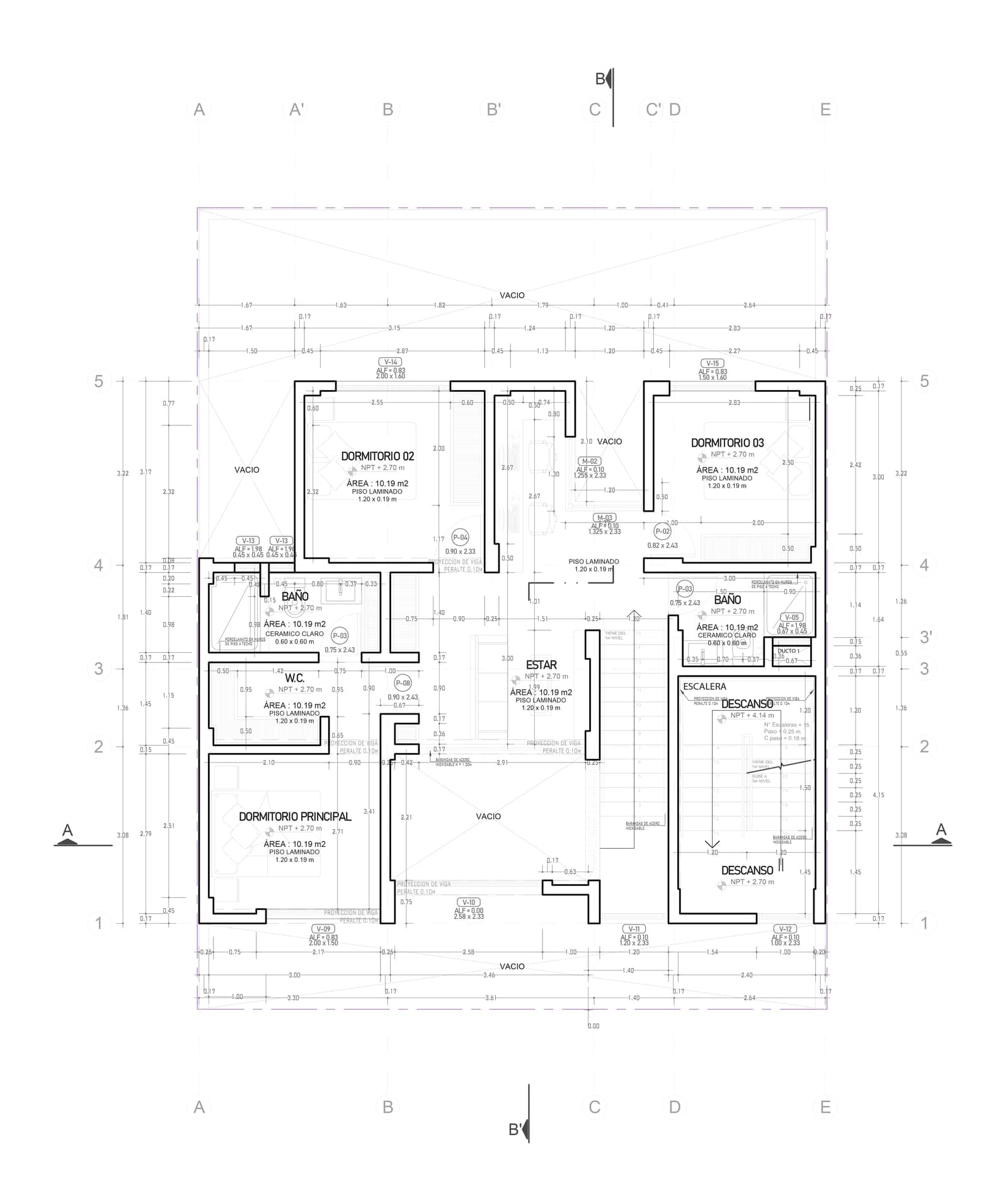 Multifamiliar de 3 niveles — 2